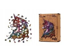 PuzzleOK Medinė dėlionė 76 vnt. - Vienaragis