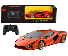 Rastar Nuotolinio valdymo Lamborghini Sian modelis 1:24, oranžinis