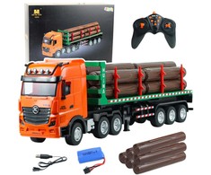 Huina Nuotoliniu būdu valdoma medienos pervežimo mašina HUI NA TOYS 9CH 1:18