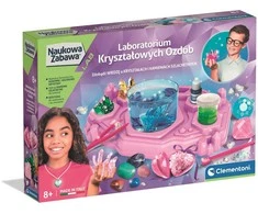 Eksperimentų rinkinys Clementoni Kristalų laboratorija