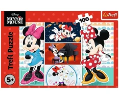 Trefl Dėlionė 100 vnt. - Pelytė Minnie