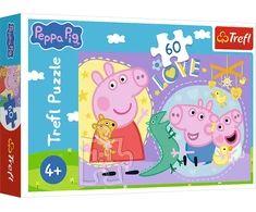 Trefl Dėlionė 60 vnt. - Kiaulytė Peppa