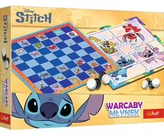 TREFL 02799 Šaškių žaidimas ir Lilo &amp; Stitch šlifuoklis