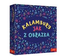 Trefl Vaikiškas komandinės strategijos žaidimas „Charades“ su geometrinėmis figūromis, nuo 6 metų