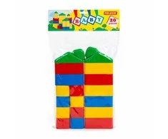 Polesie Lean Toys Edukacinės kaladėlės 20 vnt.