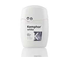 Balinanti dantų pasta ir skalavimo skystis du viename Whitening Kemphor®