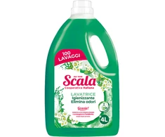 Scala Nemalonius kvapus šalinantis koncentruotas audinių skalbiklis Bergemotė 4000ml (100 SKALBIMŲ)
