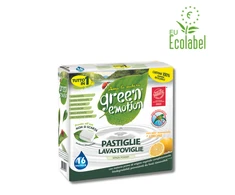 Green Emotion Ekologiškos indaplovių tabletės 16 vnt.