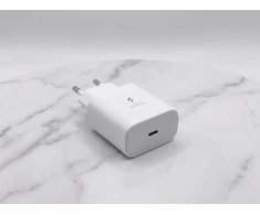 25W PD 3.0 USB-C sieninis įkroviklis Android / iPhone telefonams (Juodas, be laido)