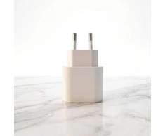 25W PD 3.0 USB-C sieninis įkroviklis Android ir iPhone telefonams (Baltas)