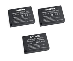3x Canon LP-E17 akumuliatorius 1040 mAh