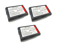 3x Sony NP-FW50 akumuliatorius 2000 mAh