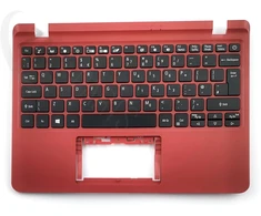 Acer A111-31 Keyboard (UK-ENGLISH) &amp; Upper Cover (Raudonas)