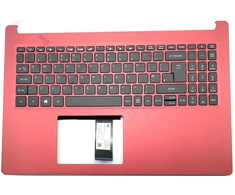 Acer A315-22 Keyboard (UK-ENGLISH) UMA &amp; Upper Cover (Raudonas)