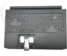 Acer AN715-52 Keyboard (US-ENGLISH INTERNATIONAL) &amp; Upper Cover (Juodas)