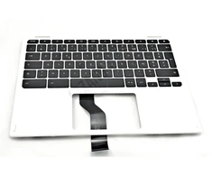 Acer CB5-132T Klaviatūra (FRENCH) &amp; Upper Cover (Baltas)