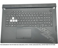 Asus G712LWS-1C Keyboard (CANADIAN BILINGUAL) Module (BACKLIGHT