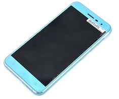 Asus ZenFone 3 (ZE520KL-1K) LCD+Touch+Front cover (Turquoise Aqua Mėlyna)