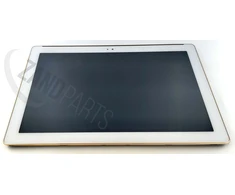 Asus ZenPad 10 Z301ML-1B LCD+Touch+Front cover (Baltas with Gold Frame