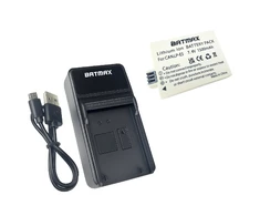 Canon akumuliatorius LP-E5 1500 mAh + greitasis LED pakrovėjas