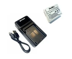 Canon akumuliatorius NB-10L 1300 mAh + greitasis LED pakrovėjas