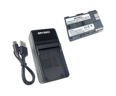 Canon BP-511 akumuliatorius 1800 mAh + greitasis LED pakrovėjas