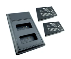 Canon LP-E12 akumuliatorius 1800 mAh + greitasis LED pakrovėjas