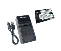Canon LP-E6 akumuliatorius 2000 mAh + greitasis LED pakrovėjas