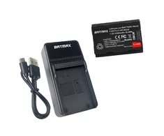Fujifilm NP-W235 akumuliatorius 2280 mAh + greitasis LED pakrovėjas