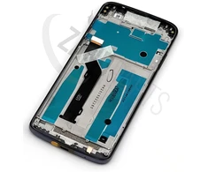 LCD + TOUCH PAD COMPLETE MOTOROLA MOTO E5 PLUS WITH FRAME Juodas SERVICE PACK