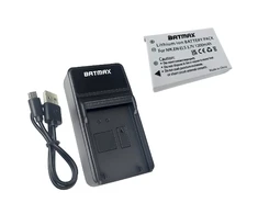 Nikon EN-EL5 akumuliatorius 1200 mAh + greitasis LED pakrovėjas