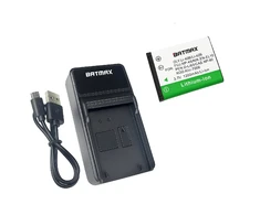Olympus LI-42B akumuliatorius 1200 mAh + greitasis LED pakrovėjas