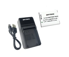 Olympus LI-50B akumuliatorius 1200 mAh + greitasis LED pakrovėjas