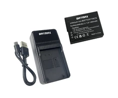 Panasonic DMW-BLC12 akumuliatorius 1400 mAh + greitasis LED pakrovėjas