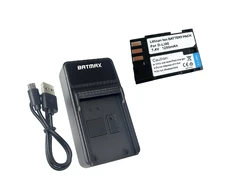Pentax akumuliatorius D-Li90 1250 mAh + greitasis LED pakrovėjas