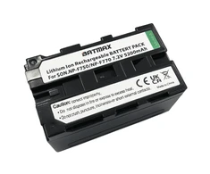 Sony NP-F750 PRO akumuliatorius su indikatoriumi 5200 mAh