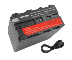 Sony NP-F970 PRO USB-C akumuliatorius su indikatoriumi 9600 mAh