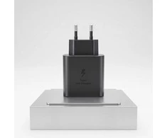 Super greitas 45W PD USB-C įkroviklis / kroviklis + 5A laidas (Baltas)