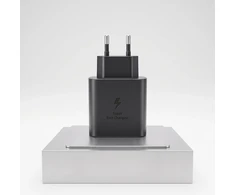 Tinklo įkroviklis / pakrovėjas 45W PD 3.0 Type-C su 5A laidu (1m), Juodas (EP-TA845NBEGAE)
