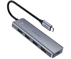 UGREEN 4-port USB 3.0 Hub with USB-C power supply