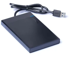 UGREEN Adapteris Housing for SATA 2.5" USB 3.0 Disk Drive - Juodas