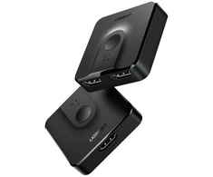 UGREEN HDMI Switch 1x HDMI to 2x HDMI 4K@60Hz - Juodas