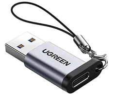 UGREEN USB-A 3.0 to USB-C Adapteris - Pilkas