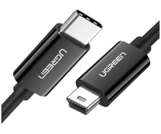 UGREEN USB-C to Mini-USB Cable 1m - Juodas