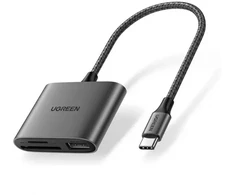 UGREEN USB-C to SD/TF + USB Memory Card Reader