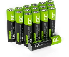 Žalias Cell 4x AAA HR03 950mAh Rechargeable Baterija Pack