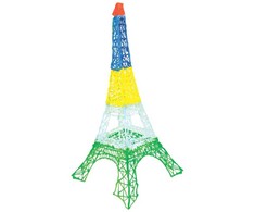 3Doodler 3 doodler paleidimo gijos eco 2,5 mm, 250 vienetų, 5 spalvos (balta/mėtinė/geltona/pom/rožinė), ugnis ir ledas, 3ds-eco-mix1-250