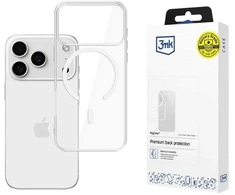 Dėklas 3Mk Protection 3mk „Armor MagCase“, skirtas „iPhone 17 Pro Max“ – skaidrus