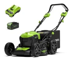 Greenworks Savaeigė vejapjovė 46cm 40V gd40lm46spk4 (su 4Ah akumuliatoriumi)