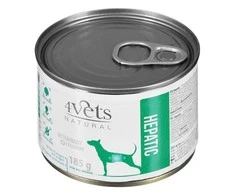 Drėgnas Šunų Maistas - 4VETS Natural Hepatic Dog, 185 g
